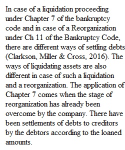 Chapter 31 Bankruptcy 1 Assignment